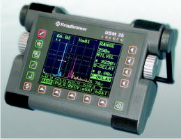 USM35ポータブル型超音波探傷器画像